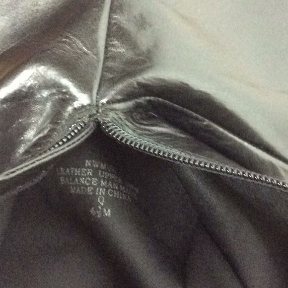 Nine West black leather boots. NWOT - Picture 5 of 7